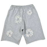 Denim Tears Crystal Patch Cotton logo Design Shorts